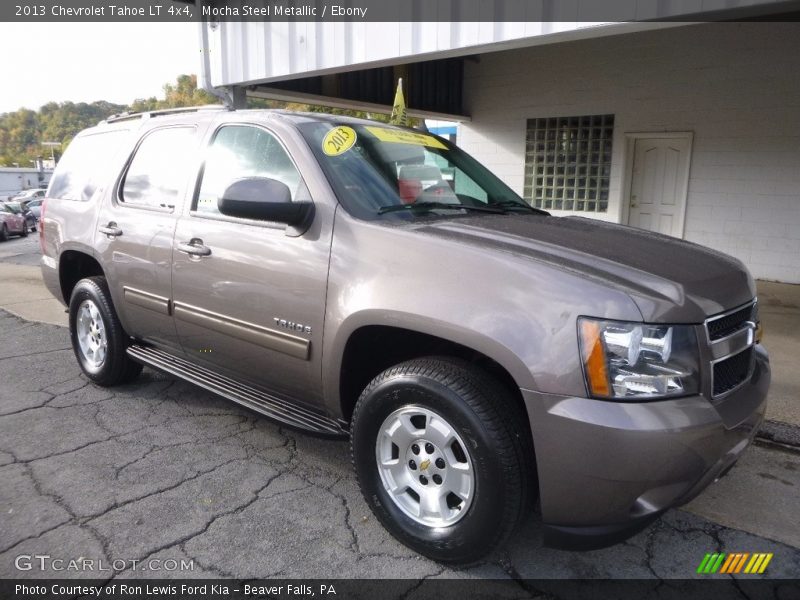Mocha Steel Metallic / Ebony 2013 Chevrolet Tahoe LT 4x4