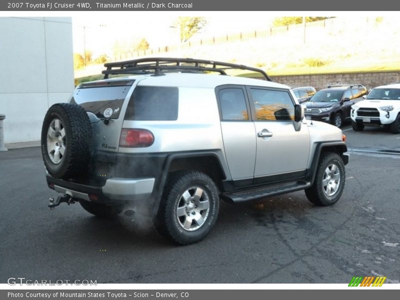 Titanium Metallic / Dark Charcoal 2007 Toyota FJ Cruiser 4WD