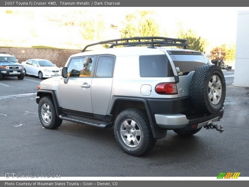 Titanium Metallic / Dark Charcoal 2007 Toyota FJ Cruiser 4WD
