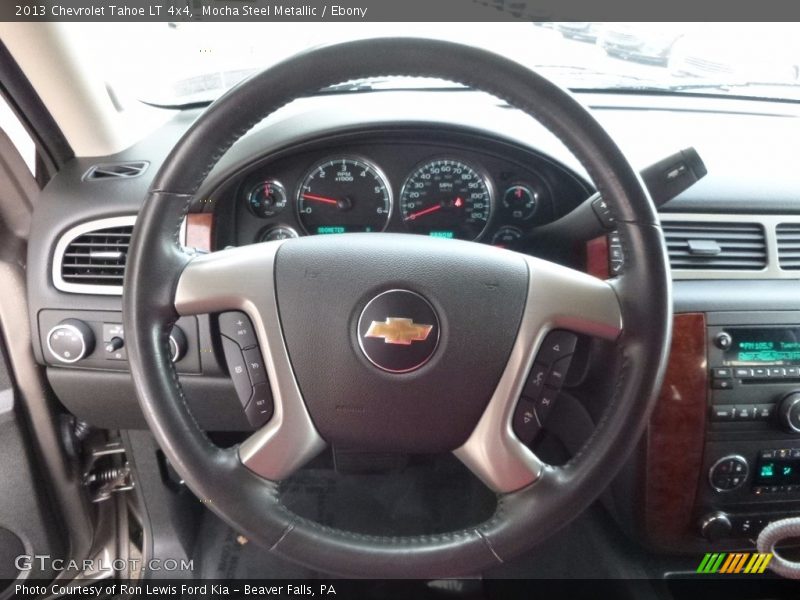 Mocha Steel Metallic / Ebony 2013 Chevrolet Tahoe LT 4x4
