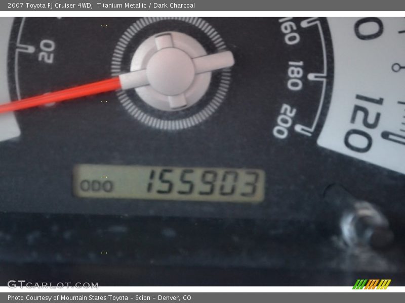 Titanium Metallic / Dark Charcoal 2007 Toyota FJ Cruiser 4WD
