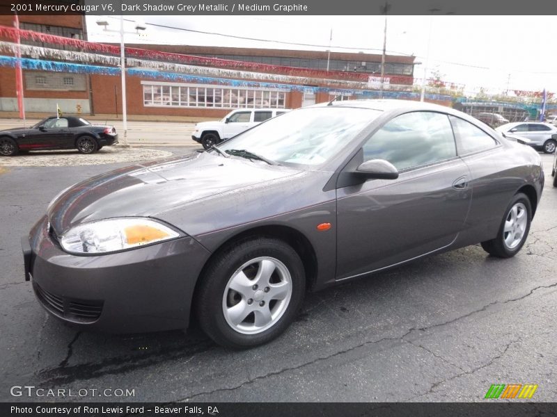 Dark Shadow Grey Metallic / Medium Graphite 2001 Mercury Cougar V6