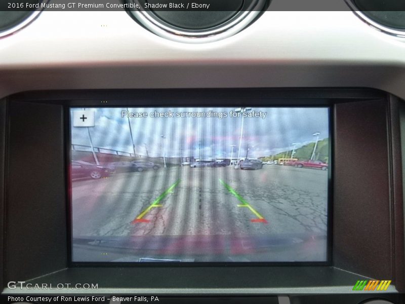 Shadow Black / Ebony 2016 Ford Mustang GT Premium Convertible