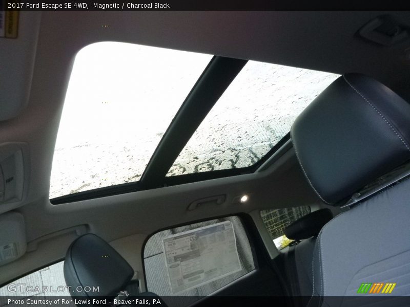 Magnetic / Charcoal Black 2017 Ford Escape SE 4WD