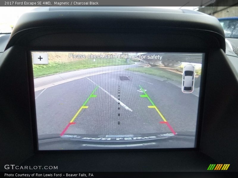 Magnetic / Charcoal Black 2017 Ford Escape SE 4WD