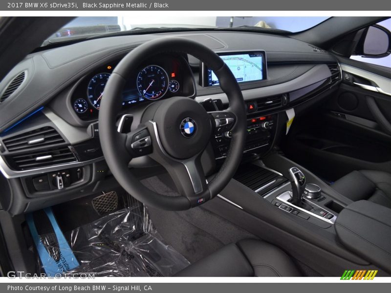  2017 X6 sDrive35i Black Interior