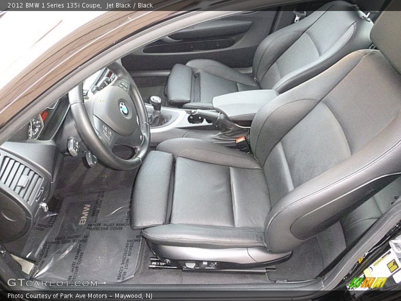 Jet Black / Black 2012 BMW 1 Series 135i Coupe