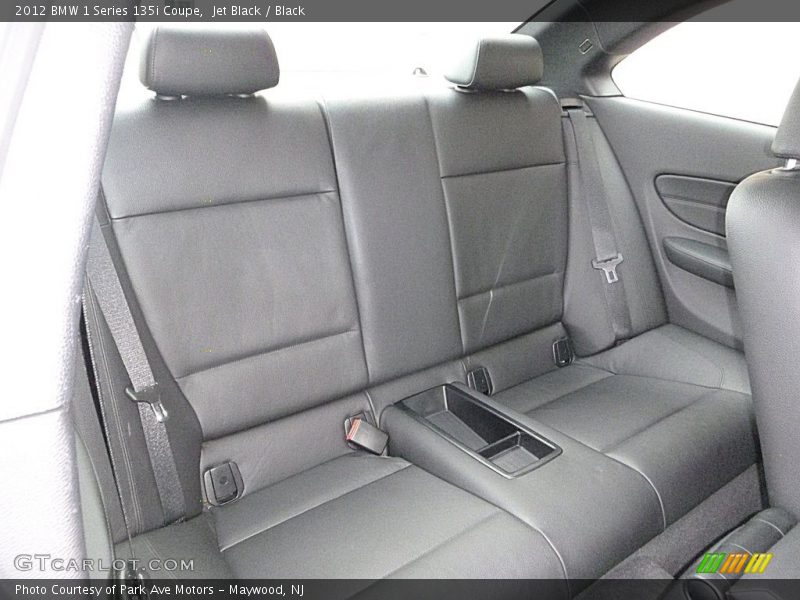 Jet Black / Black 2012 BMW 1 Series 135i Coupe