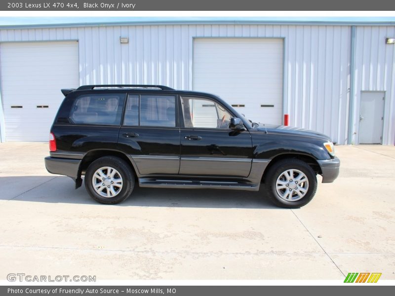 Black Onyx / Ivory 2003 Lexus LX 470 4x4