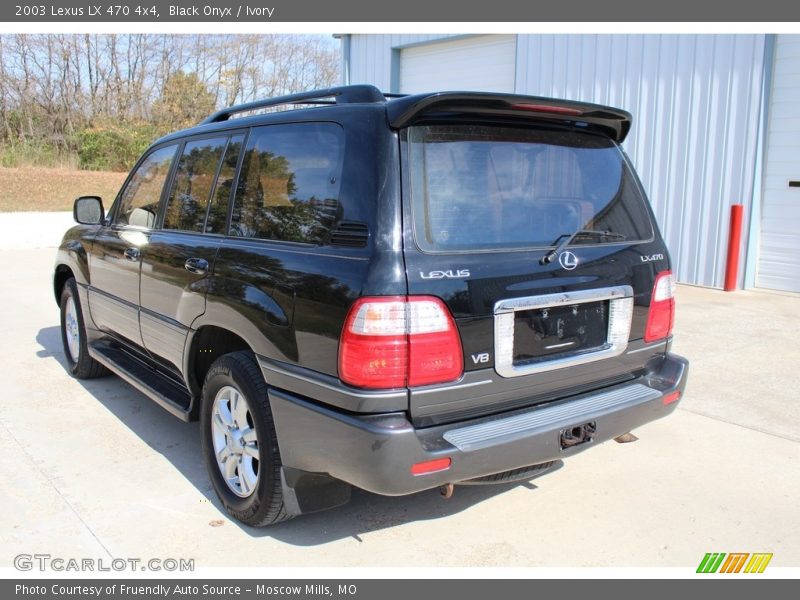 Black Onyx / Ivory 2003 Lexus LX 470 4x4