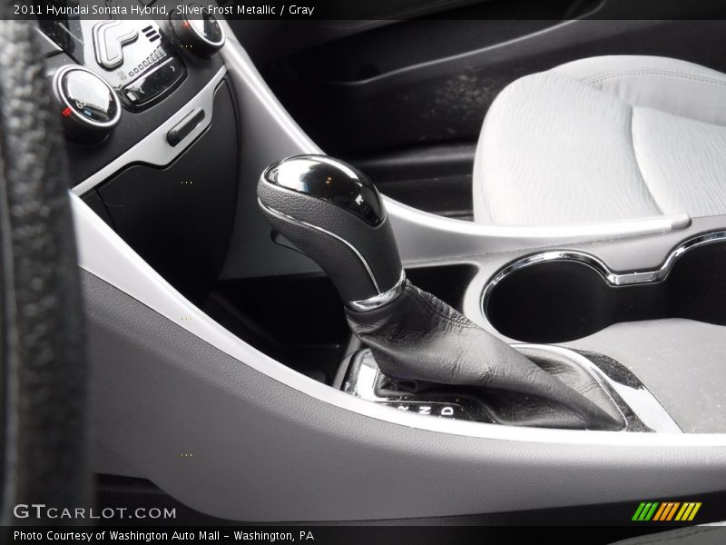 Silver Frost Metallic / Gray 2011 Hyundai Sonata Hybrid