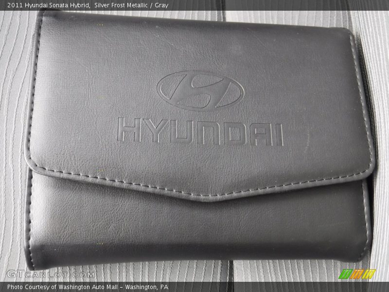Silver Frost Metallic / Gray 2011 Hyundai Sonata Hybrid