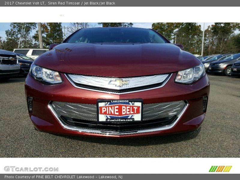 Siren Red Tintcoat / Jet Black/Jet Black 2017 Chevrolet Volt LT