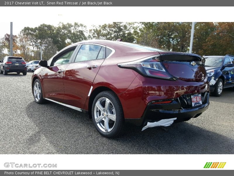 Siren Red Tintcoat / Jet Black/Jet Black 2017 Chevrolet Volt LT