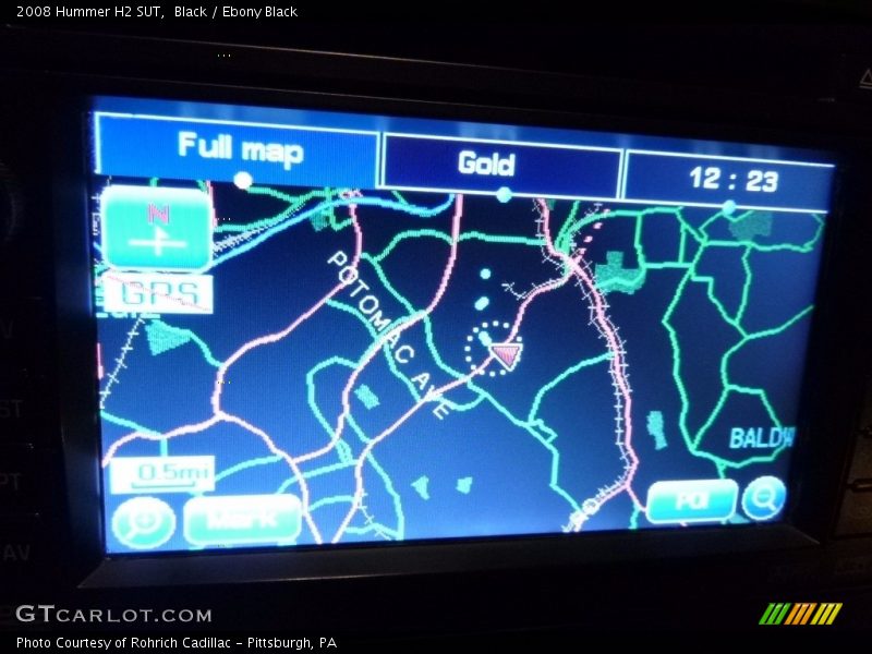 Black / Ebony Black 2008 Hummer H2 SUT