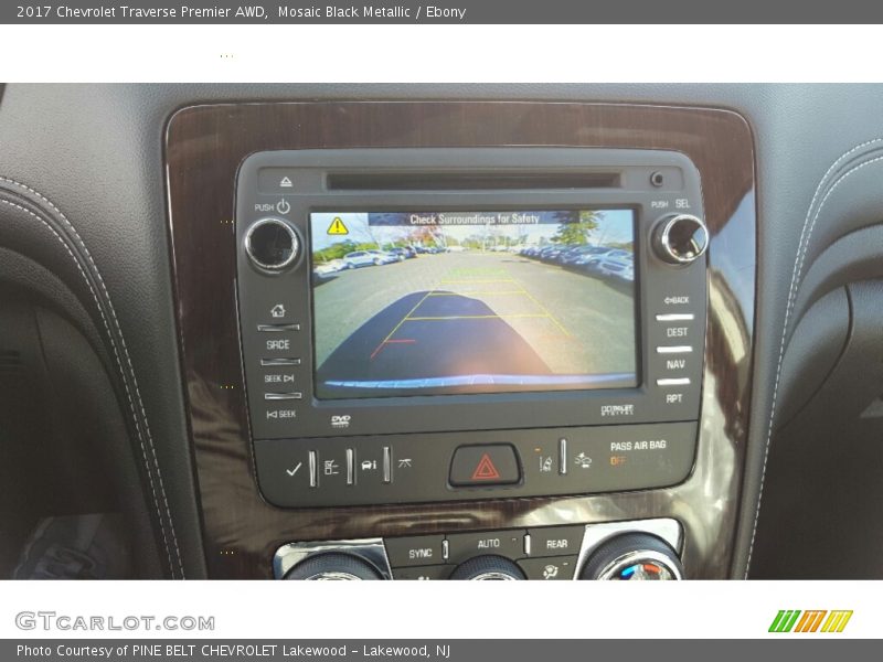 Mosaic Black Metallic / Ebony 2017 Chevrolet Traverse Premier AWD