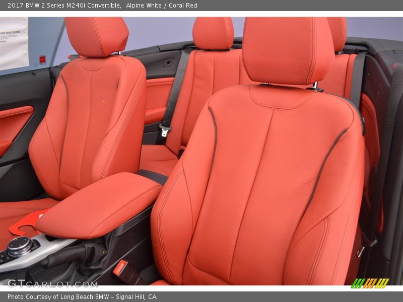 Front Seat of 2017 2 Series M240i Convertible