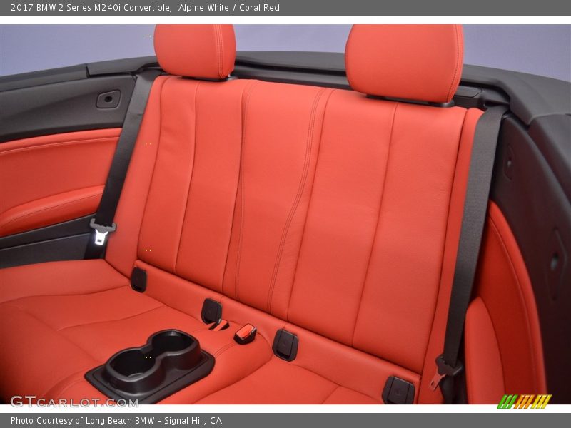 Rear Seat of 2017 2 Series M240i Convertible