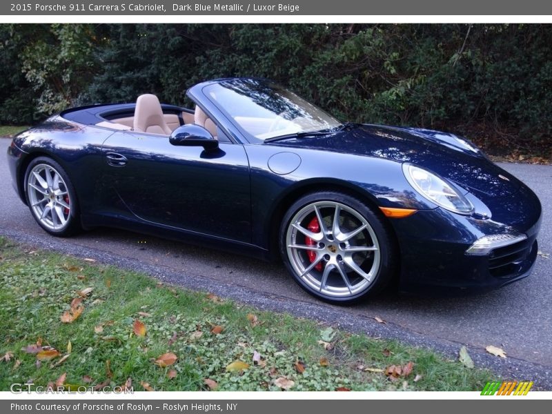 Front 3/4 View of 2015 911 Carrera S Cabriolet