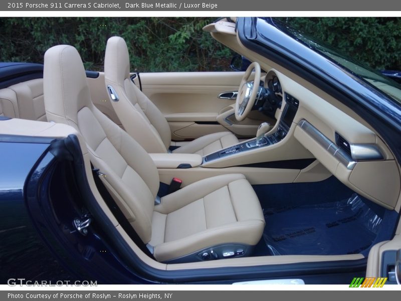 Front Seat of 2015 911 Carrera S Cabriolet