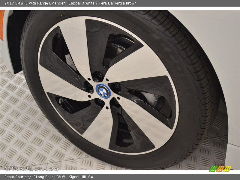 Capparis White / Tera Dalbergia Brown 2017 BMW i3 with Range Extender