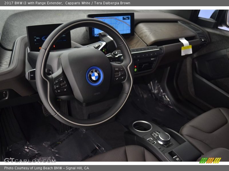 Capparis White / Tera Dalbergia Brown 2017 BMW i3 with Range Extender