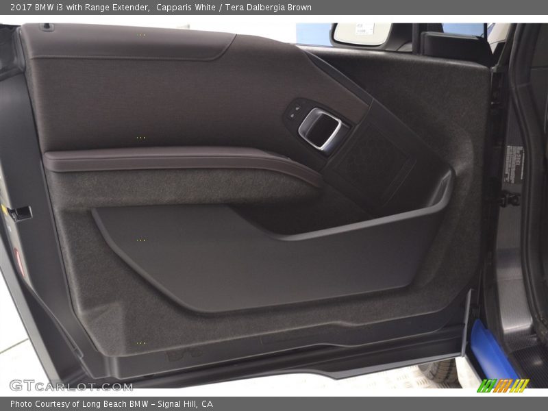 Capparis White / Tera Dalbergia Brown 2017 BMW i3 with Range Extender