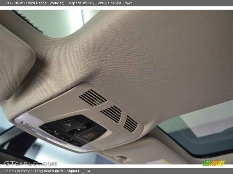 Capparis White / Tera Dalbergia Brown 2017 BMW i3 with Range Extender