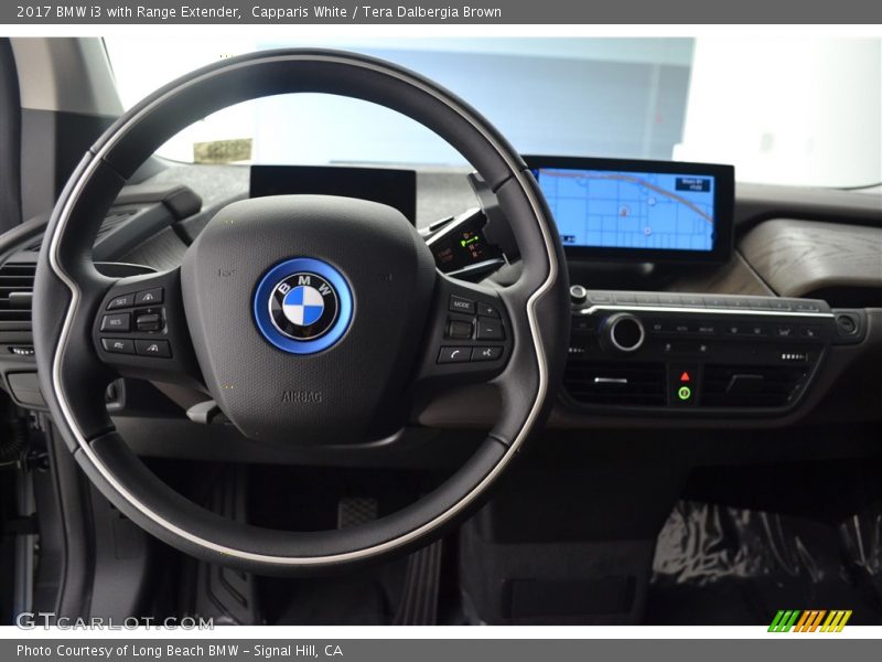 Capparis White / Tera Dalbergia Brown 2017 BMW i3 with Range Extender