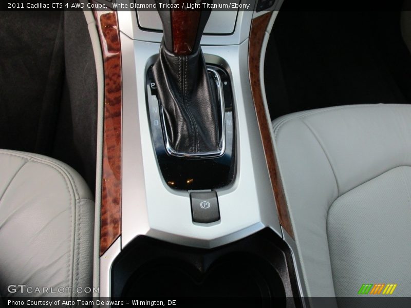 White Diamond Tricoat / Light Titanium/Ebony 2011 Cadillac CTS 4 AWD Coupe