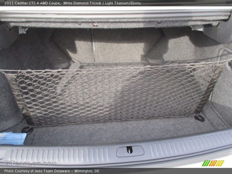 White Diamond Tricoat / Light Titanium/Ebony 2011 Cadillac CTS 4 AWD Coupe