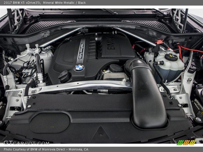  2017 X5 xDrive35i Engine - 3.0 Liter TwinPower Turbocharged DOHC 24-Valve VVT  Inline 6 Cylinder