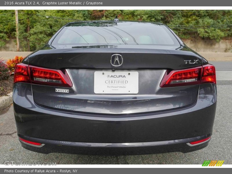 Graphite Luster Metallic / Graystone 2016 Acura TLX 2.4