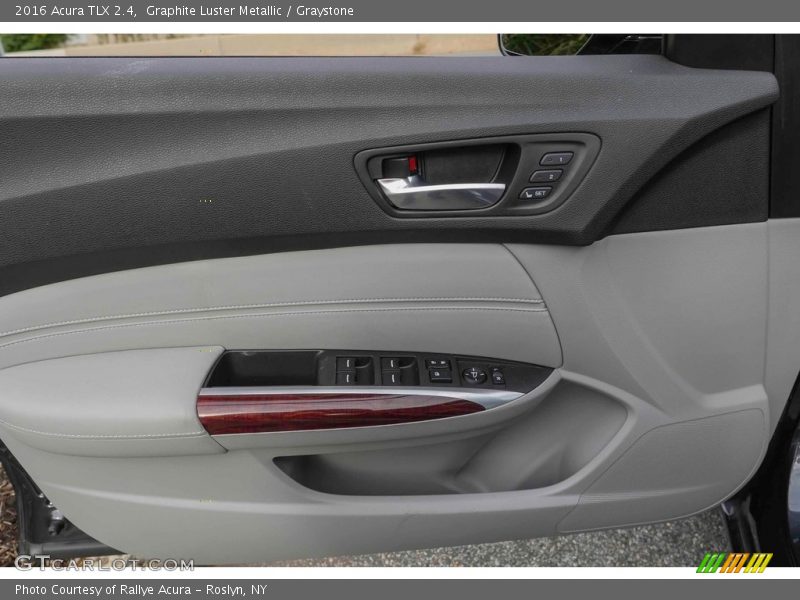 Graphite Luster Metallic / Graystone 2016 Acura TLX 2.4