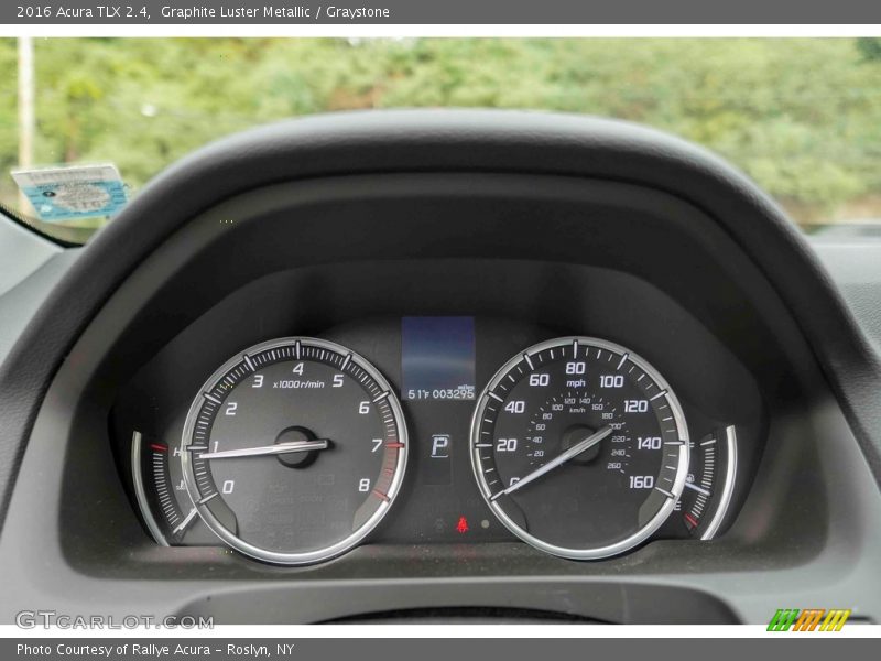 Graphite Luster Metallic / Graystone 2016 Acura TLX 2.4