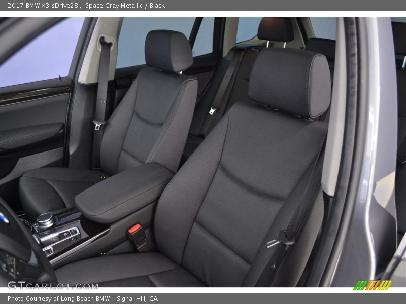 Space Gray Metallic / Black 2017 BMW X3 sDrive28i
