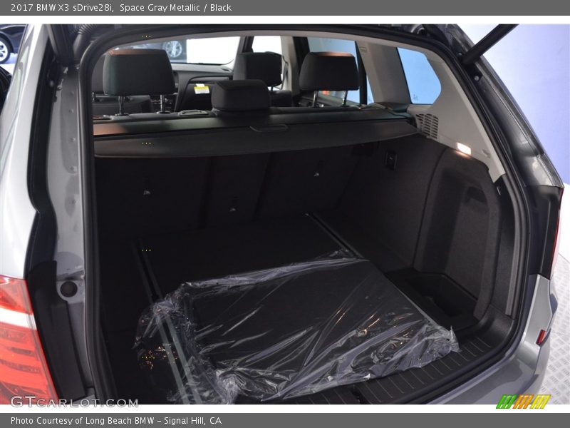 Space Gray Metallic / Black 2017 BMW X3 sDrive28i