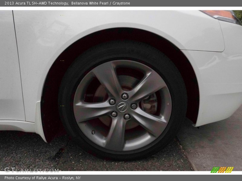 Bellanova White Pearl / Graystone 2013 Acura TL SH-AWD Technology