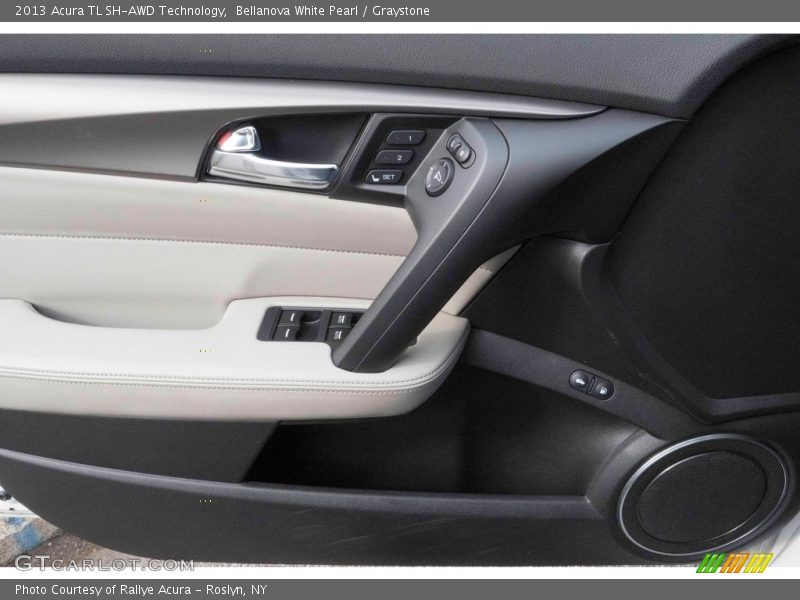 Bellanova White Pearl / Graystone 2013 Acura TL SH-AWD Technology