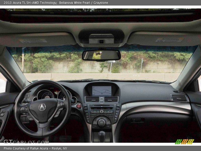 Bellanova White Pearl / Graystone 2013 Acura TL SH-AWD Technology
