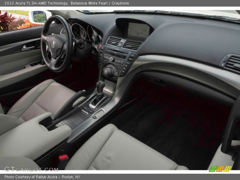 Bellanova White Pearl / Graystone 2013 Acura TL SH-AWD Technology