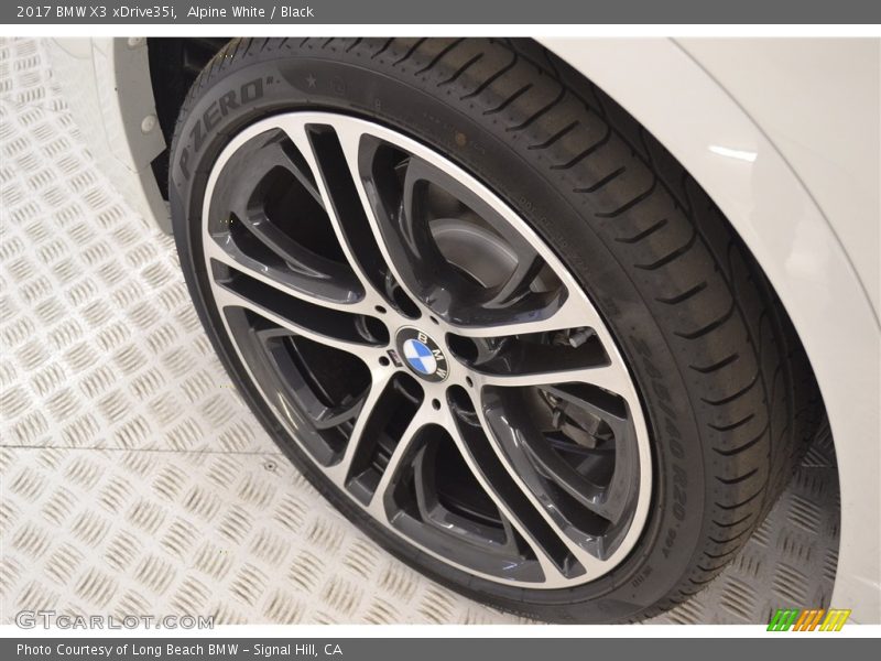 Alpine White / Black 2017 BMW X3 xDrive35i