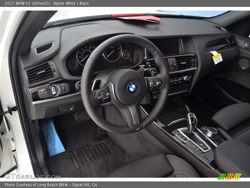 Alpine White / Black 2017 BMW X3 xDrive35i