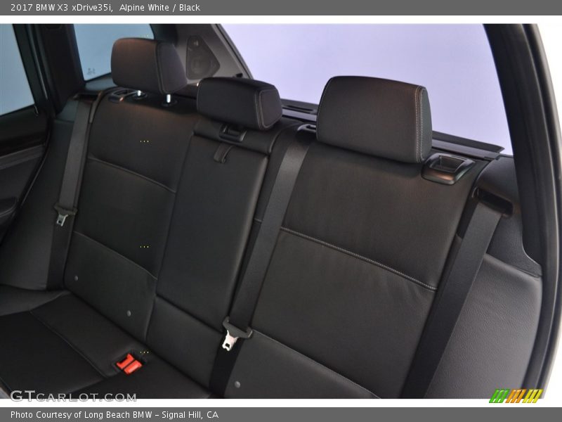 Alpine White / Black 2017 BMW X3 xDrive35i