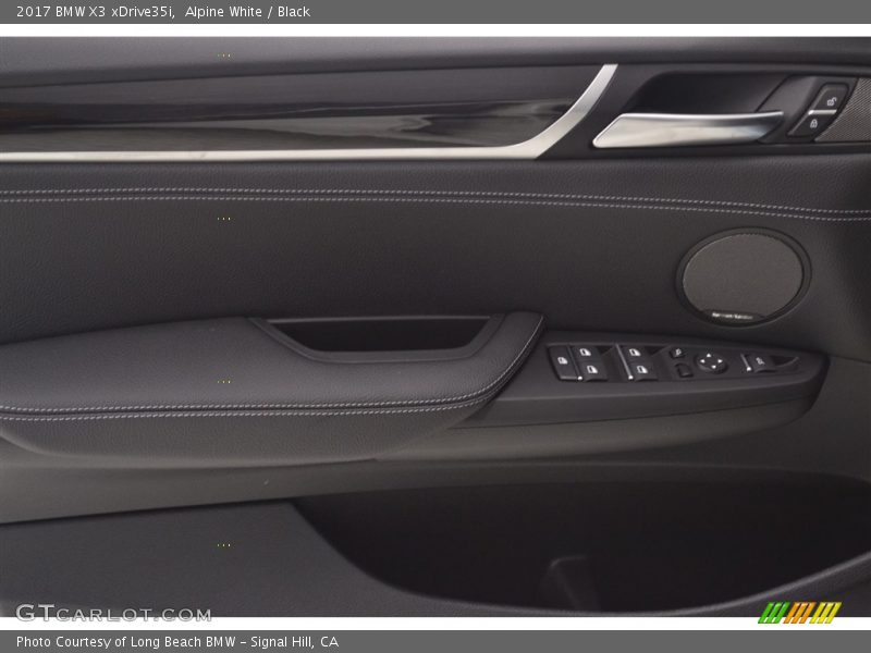 Alpine White / Black 2017 BMW X3 xDrive35i