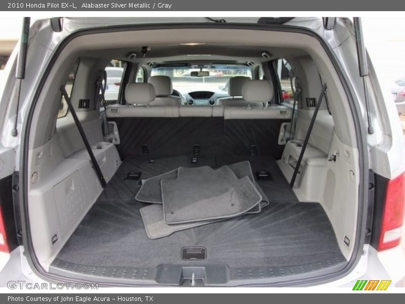 Alabaster Silver Metallic / Gray 2010 Honda Pilot EX-L