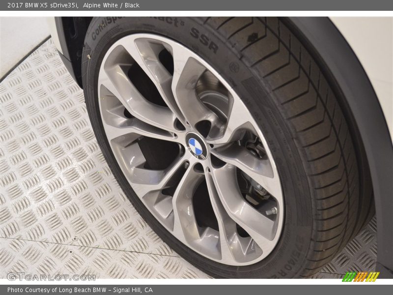 Alpine White / Black 2017 BMW X5 sDrive35i