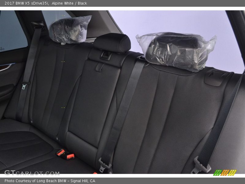 Alpine White / Black 2017 BMW X5 sDrive35i