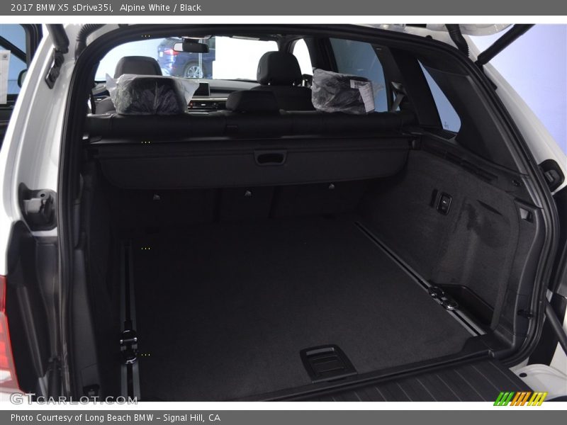 Alpine White / Black 2017 BMW X5 sDrive35i