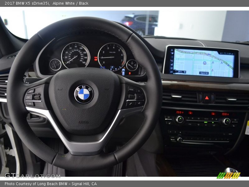 Alpine White / Black 2017 BMW X5 sDrive35i